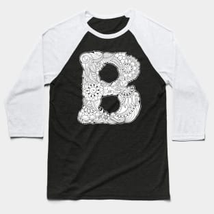Letter B Baseball T-Shirt